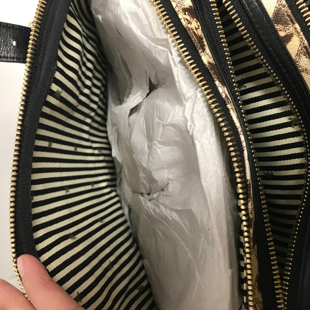 LAMB Oxford satchel and matching wallet