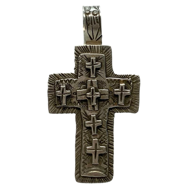 Lawrence Baca Cross Pendant
