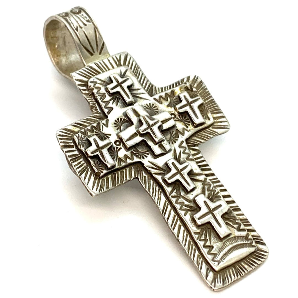 Lawrence Baca Cross Pendant