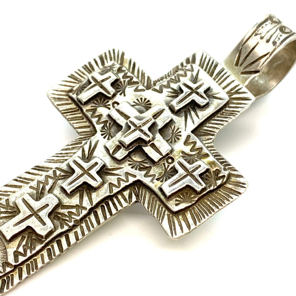 Lawrence Baca Cross Pendant