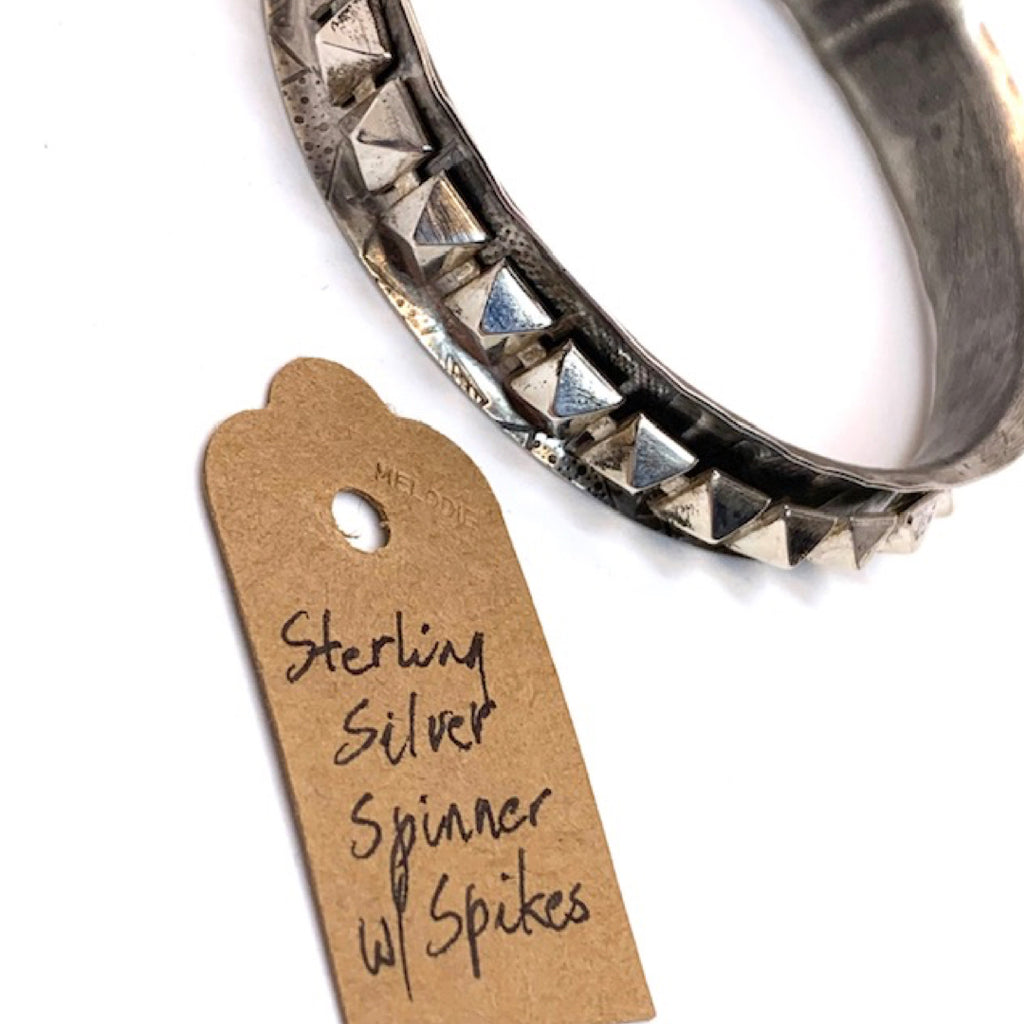 Melodie Owen Sterling Silver Spinner Bracelet - Gee Loretta