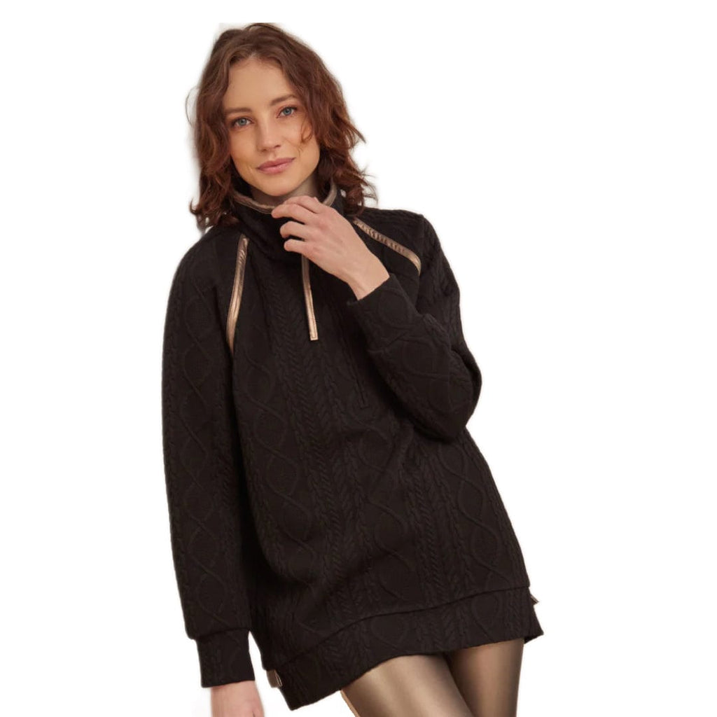 Tessa Quilted Pullover