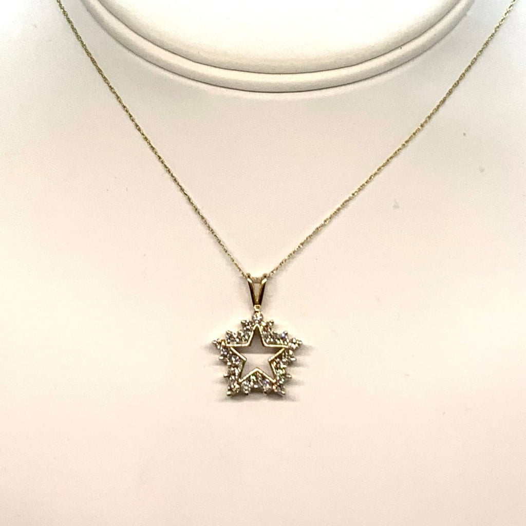 Diamond Star Necklace