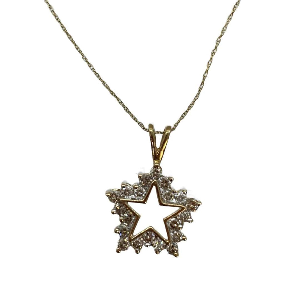 Diamond Star Necklace