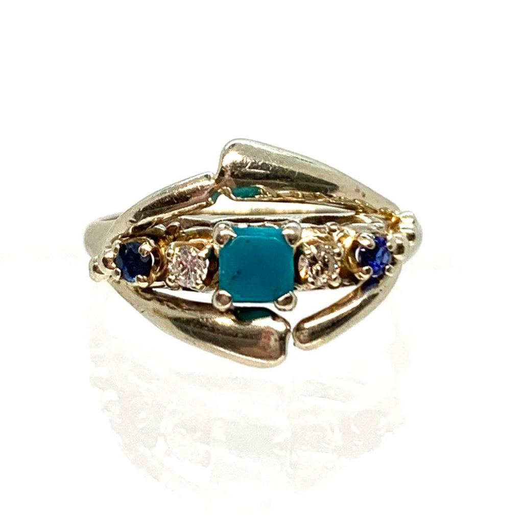 Turquoise Infinie Ring Size 5.5