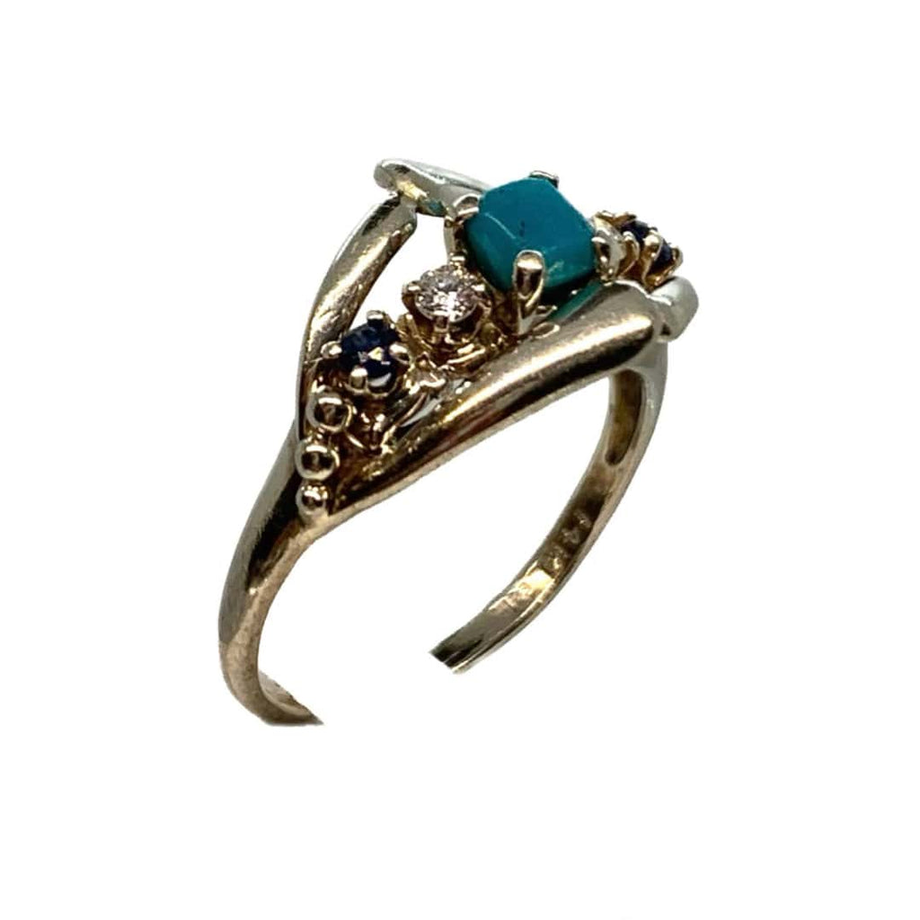 Turquoise Infinie Ring Size 5.5
