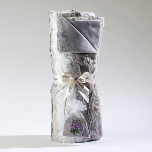 Cuddle Throw - Angora Platinum