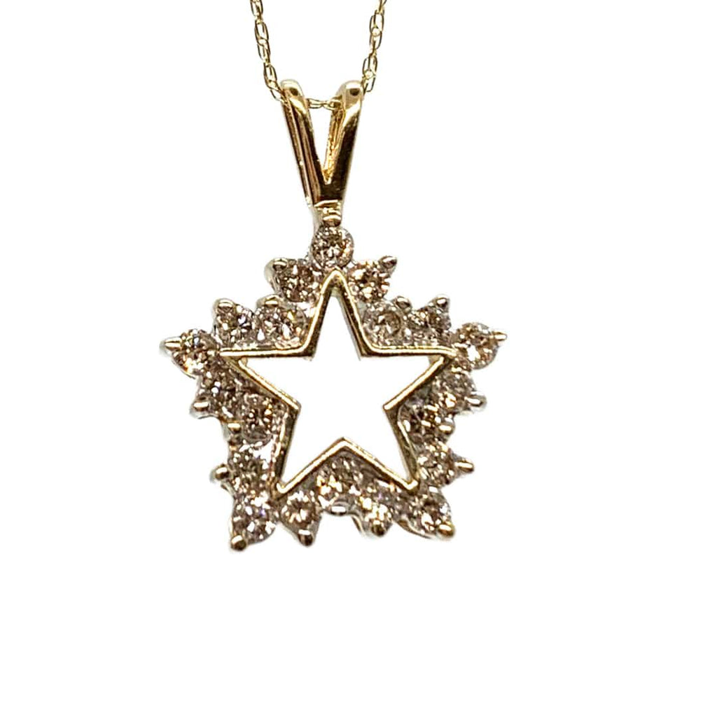 Diamond Star Necklace