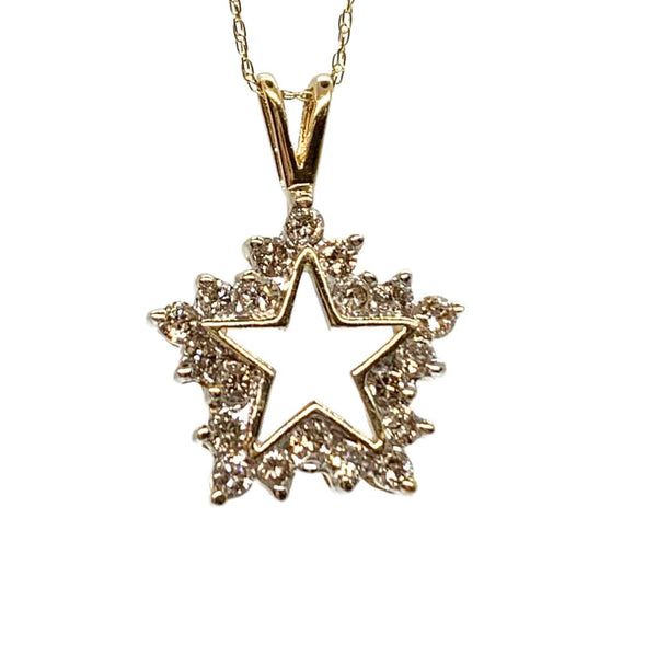 Diamond Star Necklace