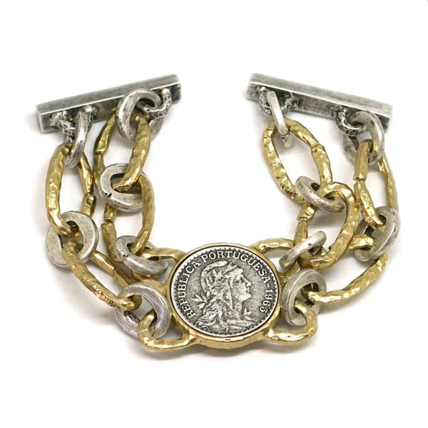 VS Double Link Escudo Bracelet