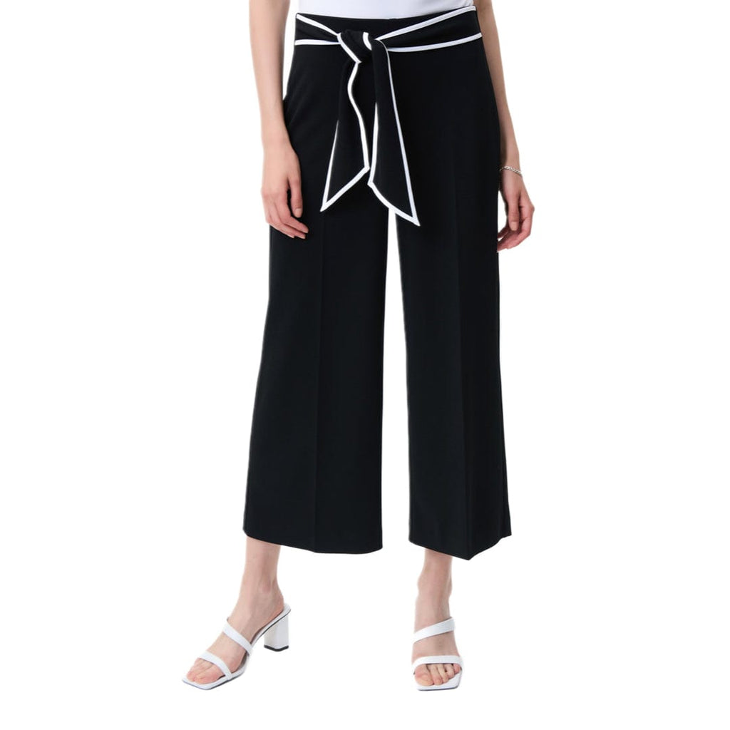 LDS Pant With Trim Belt Black