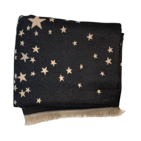 Starlette Scarf Black/Camel