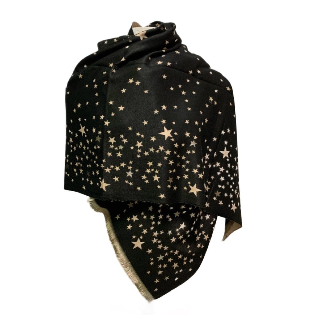 Starlette Scarf Black/Camel
