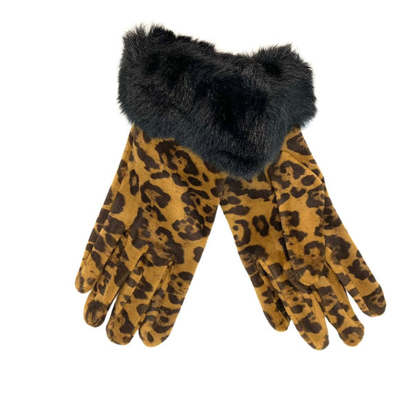 Catriona Glove Leopard