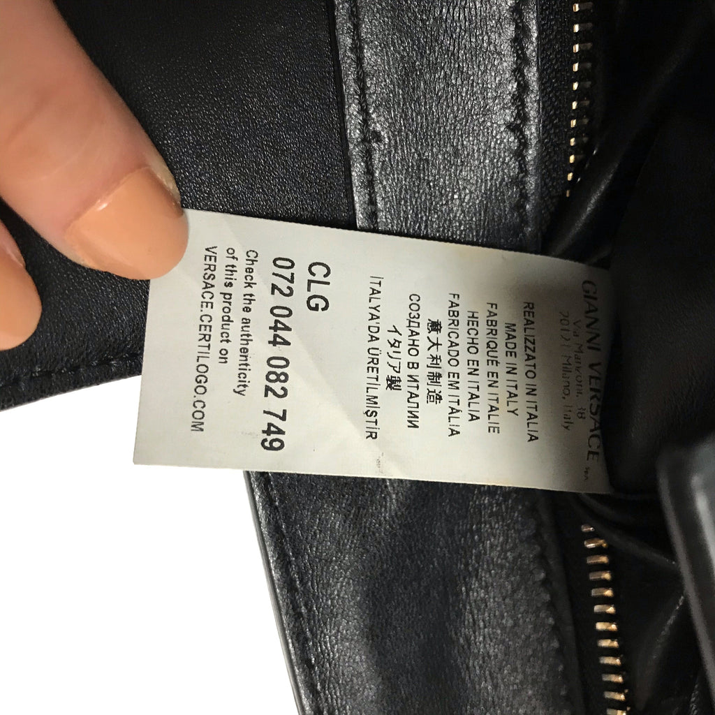 Versace Southwest Leather Patchwork Crossbody