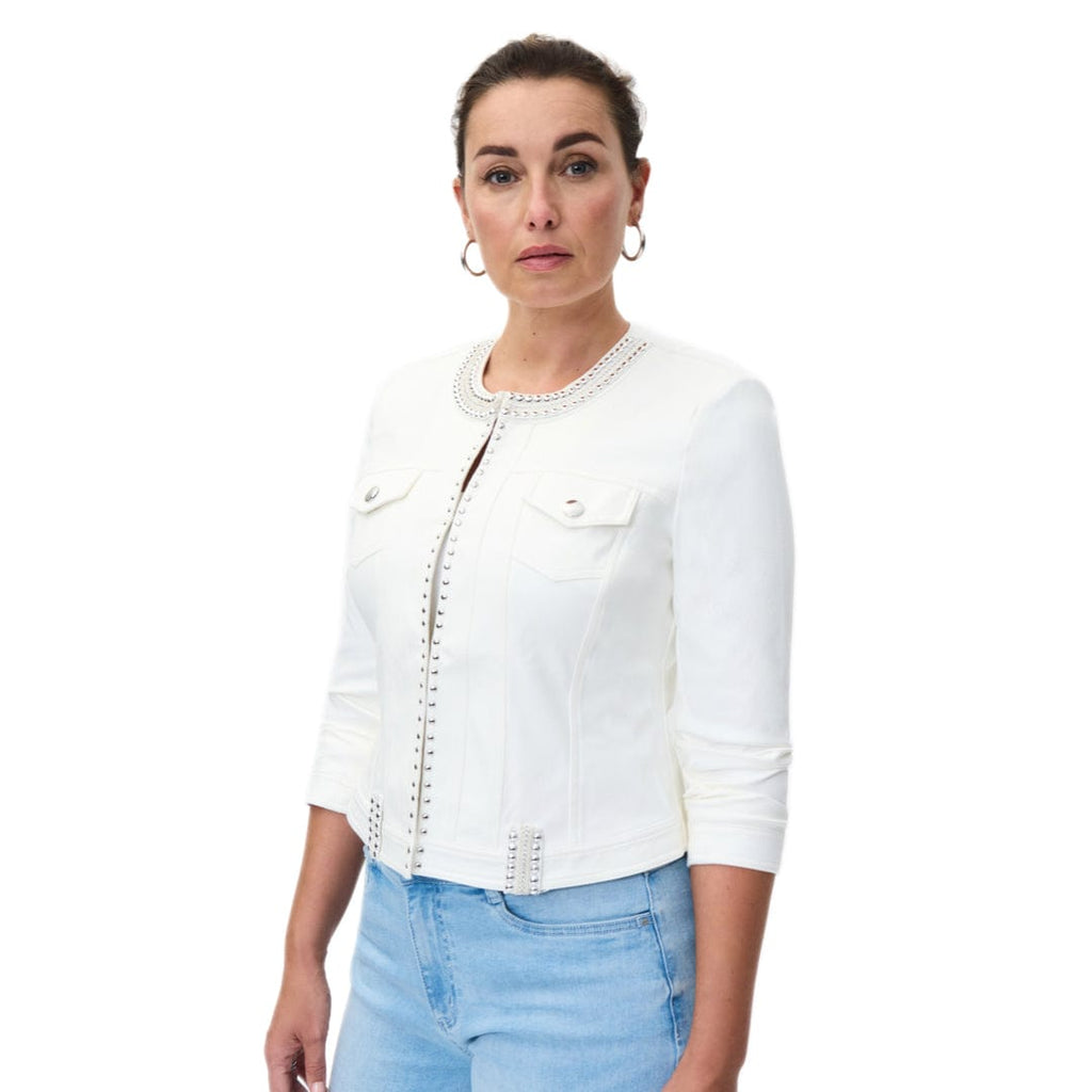 White Jacket With Buttons