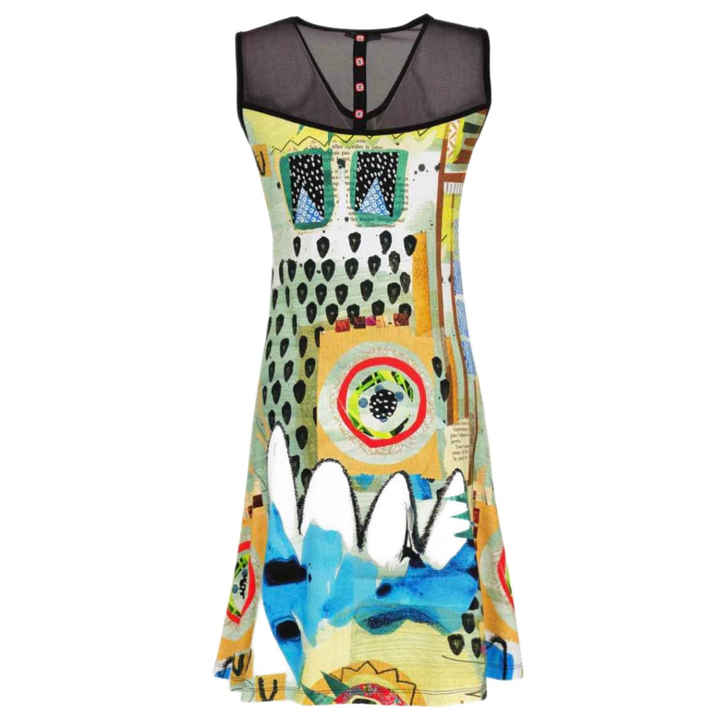 Multicolored Knit Dress