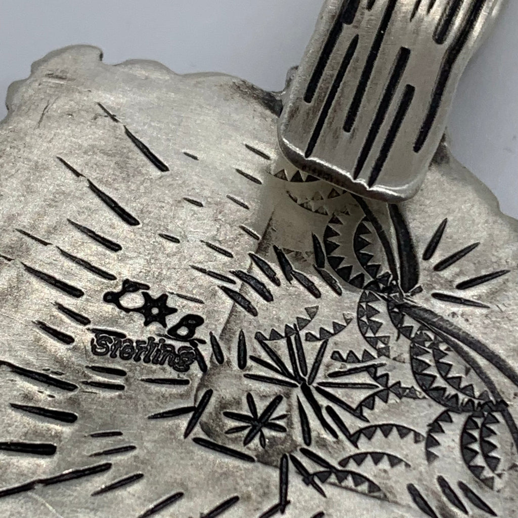 Lawrence Baca Red Car Heart Enhancer Pendant