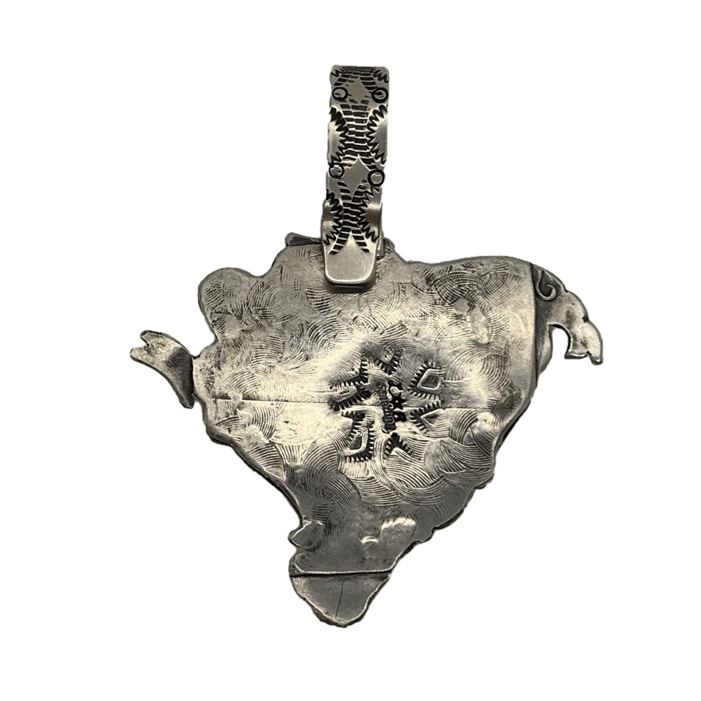 Lawrence Baca Pink Car Heart Enhancer Pendant